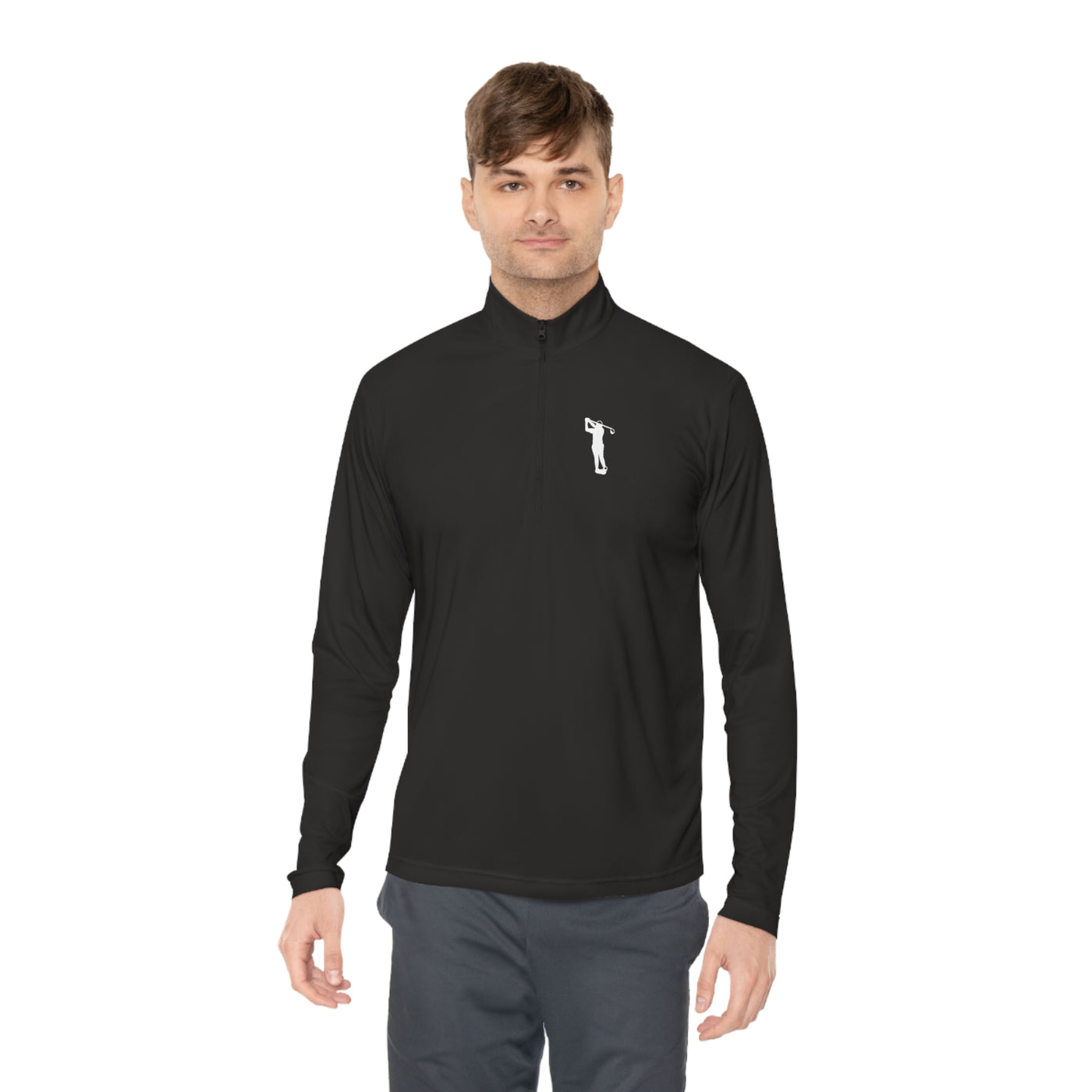 "TheUglySwing" Black Lightweight Pullover