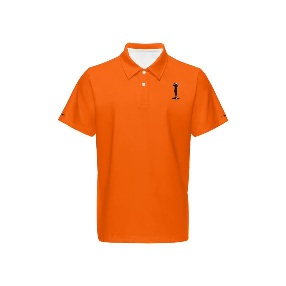 "TheUglySwing"  Orange Polo Classic fit