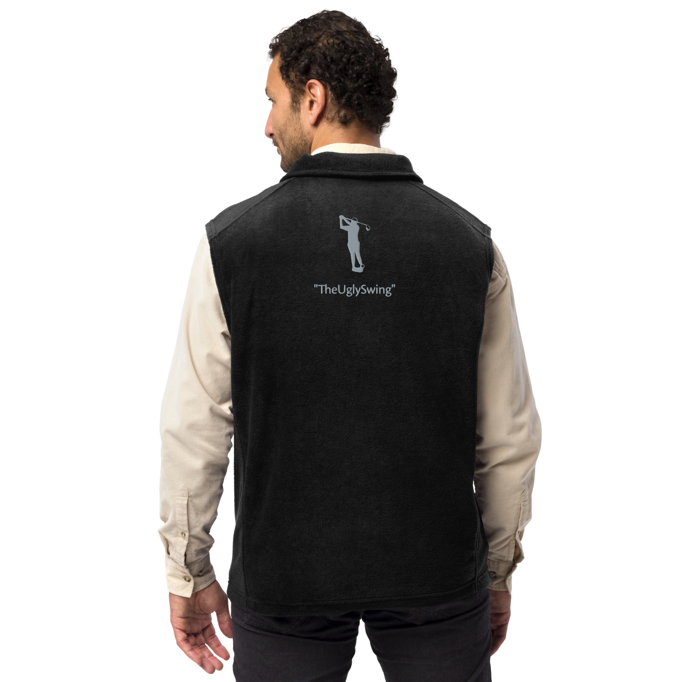 "TheUglySwing" Men’s Columbia fleece vest