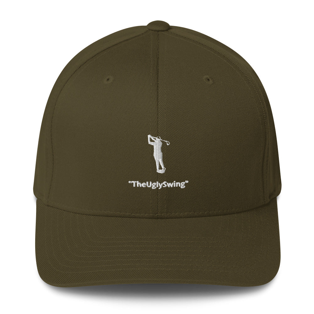 "TheUglySwing" Closed back golf hat