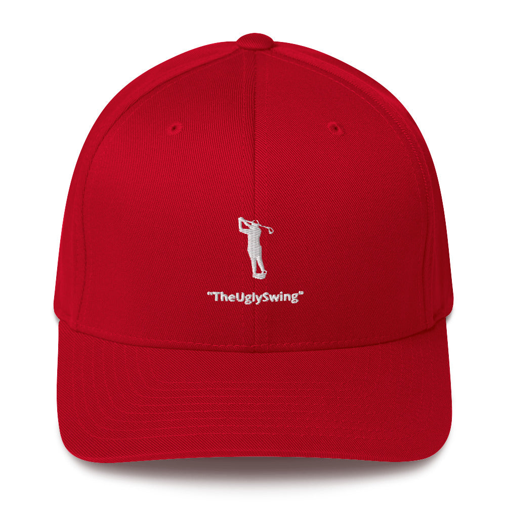 "TheUglySwing" Closed back golf hat