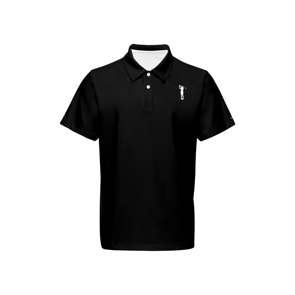 "TheUglySwing" Black Polo Classic fit