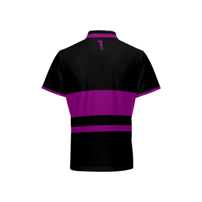 "ザアグリースイング" golf polo purple