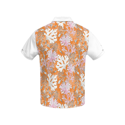 "Theuglyswing" Orange Leaves Slim fit