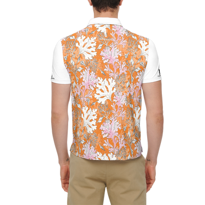 "Theuglyswing" Orange Leaves Slim fit